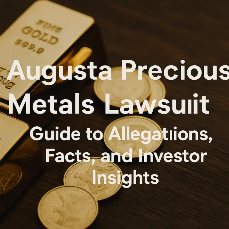 Augusta Precious Metals Lawsuit
