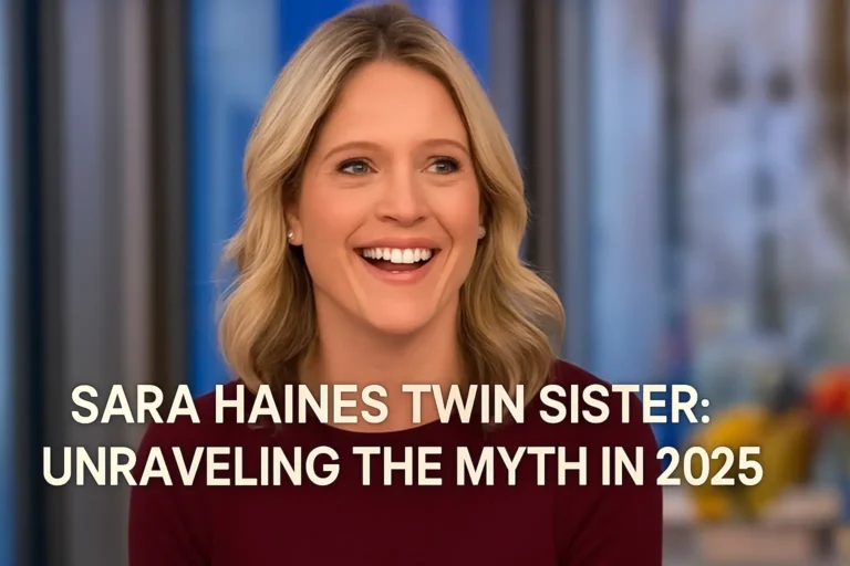 Sara Haines Twin Sister
