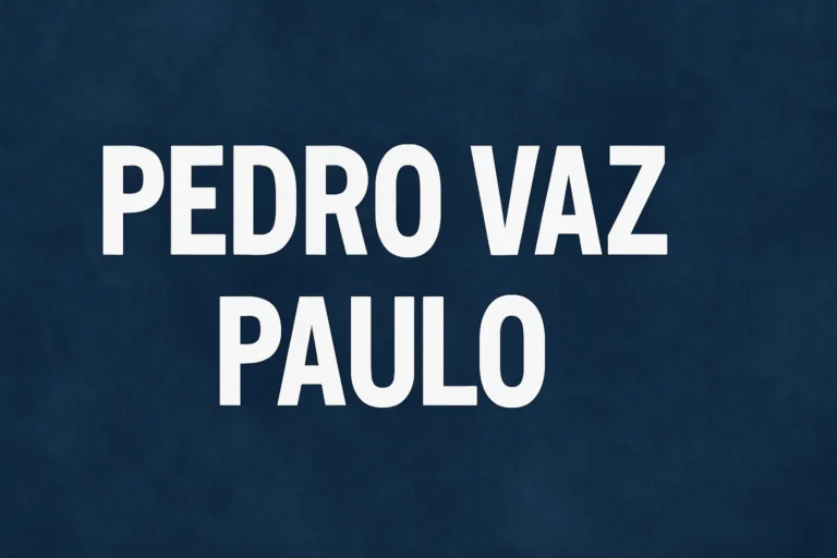 Pedro Vaz Paulo