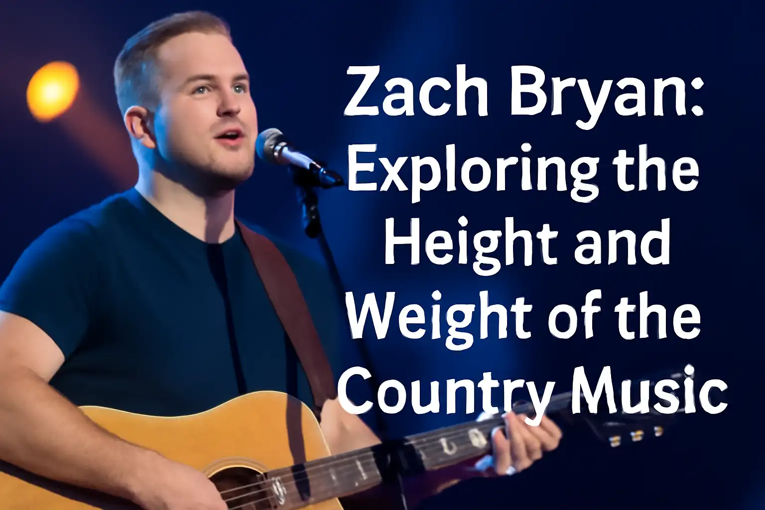 Zach Bryan Height and Weight