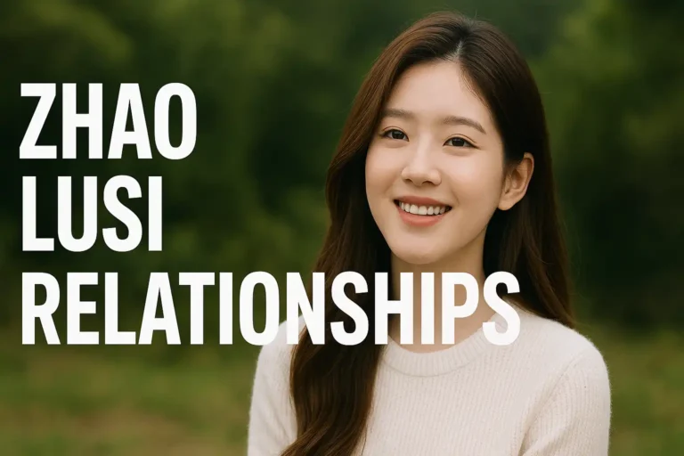 Zhao Lusi Relationships